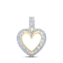 Load image into Gallery viewer, Radiant Love Diamond Heart Pendant product  Top View from Splendid Jewellery