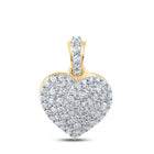 Eternal Love Diamond Heart Pendant product  Top View from Splendid Jewellery