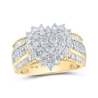 Radiant Love Diamond Heart Ring product  Top View from Splendid Jewellery