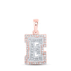 Elegant Harmony Diamond Initial Pendant - Alternate view 1 from Splendid Jewellery