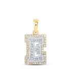 Elegant Gold & Diamond Initial Pendant - Personalized Luxury Jewelry - Alternate view 1 from Splendid Jewellery
