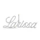 Personalized Diamond Initial Pendant in 10kt Yellow Gold - A Stunning Symbol of Elegance and Individuality product  Top View from Splendid Jewellery