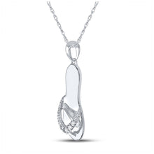 Load image into Gallery viewer, Sailor&#39;s Delight Diamond Pendant  Side View from Splendid Jewellery