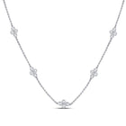 Romantic Rose Gold Diamond Pendant Necklace - Alternate view 1 from Splendid Jewellery