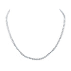 Radiant Love Diamond Pendant Necklace | 10kt Yellow Gold Womens Round Diamond 18-inch Heart Link Necklace 2 Cttw | Splendid Jewellery product  Top View from Splendid Jewellery