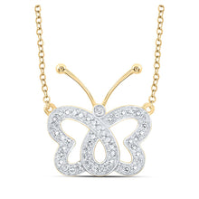 Load image into Gallery viewer, Enchanting Nature&#39;s Grace Diamond Pendant Necklace product  Top View from Splendid Jewellery