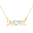 Eternal Love Diamond Pendant Necklace product  Top View from Splendid Jewellery