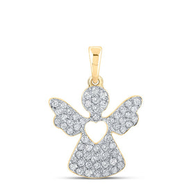 Celestial Guardian Diamond Pendant product  Top View from Splendid Jewellery