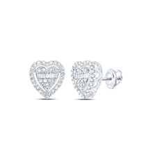 Load image into Gallery viewer, Dazzling Love&#39;s Embrace Diamond Earrings - Alternate view 1 from Splendid Jewellery