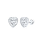 Dazzling Love's Embrace Diamond Earrings - Alternate view 1 from Splendid Jewellery