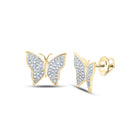 Whimsical Wings Diamond Earrings product  Top View from Splendid Jewellery