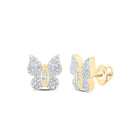 Whimsical Wings Diamond Earrings product  Top View from Splendid Jewellery
