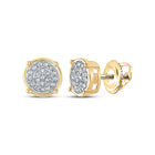Radiant Circle of Brilliance Earrings product  Top View from Splendid Jewellery
