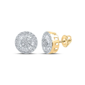 Captivating Cluster Brilliance Earrings product  Top View from Splendid Jewellery