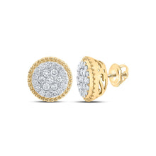 Load image into Gallery viewer, Dazzling Diamond Delight Earrings product  Top View from Splendid Jewellery