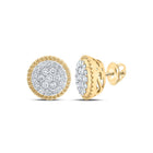 Dazzling Diamond Delight Earrings product  Top View from Splendid Jewellery