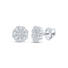 Dazzling Diamond Delight Earrings - Top View