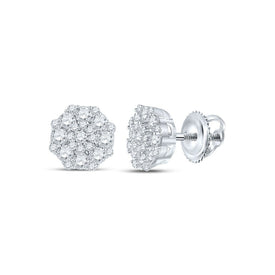 Dazzling Diamond Delight Earrings - Top View