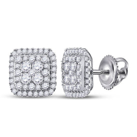 Dazzling Diamond Delight Earrings - Top View