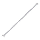 Elegant 14kt White Gold Round Diamond Tennis Bracelet - 2 Carat Total Weight - Splendid Jewellery