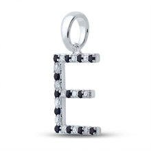 Load image into Gallery viewer, Elegant Blue Sapphire &amp; Diamond Initial Pendant - Splendid Jewellery