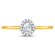 Load image into Gallery viewer, Elegant Golden Glow Diamond Stackable Band Ring Front View from Splendid Jewellery