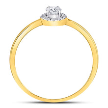 Load image into Gallery viewer, Elegant Golden Glow Diamond Stackable Band Ring Side View 2 from Splendid Jewellery