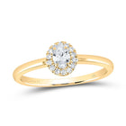 Elegant Golden Glow Diamond Stackable Band Ring Top View from Splendid Jewellery