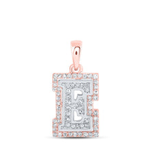 Load image into Gallery viewer, Elegant Harmony Diamond Initial Pendant - Splendid Jewellery