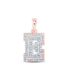 Elegant Harmony Diamond Initial Pendant - Splendid Jewellery
