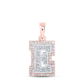 Elegant Harmony Diamond Initial Pendant - Splendid Jewellery