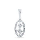 Elegant Romance Diamond Pendant - Splendid Jewellery