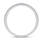 Enchanted Love | 10kt White Gold Diamond Halo Bridal Wedding Ring Set - Splendid Jewellery