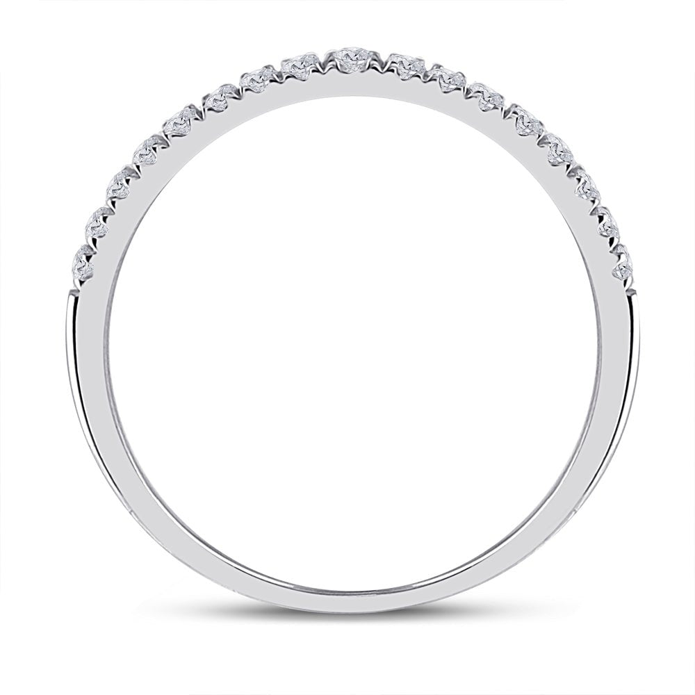 Enchanted Love | 10kt White Gold Diamond Halo Bridal Wedding Ring Set - Splendid Jewellery