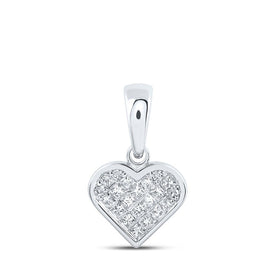 Enchanted Love Diamond Heart Pendant - Splendid Jewellery