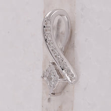 Load image into Gallery viewer, Enchanting Black Diamond Heart Pendant in 10kt White Gold - Splendid Jewellery