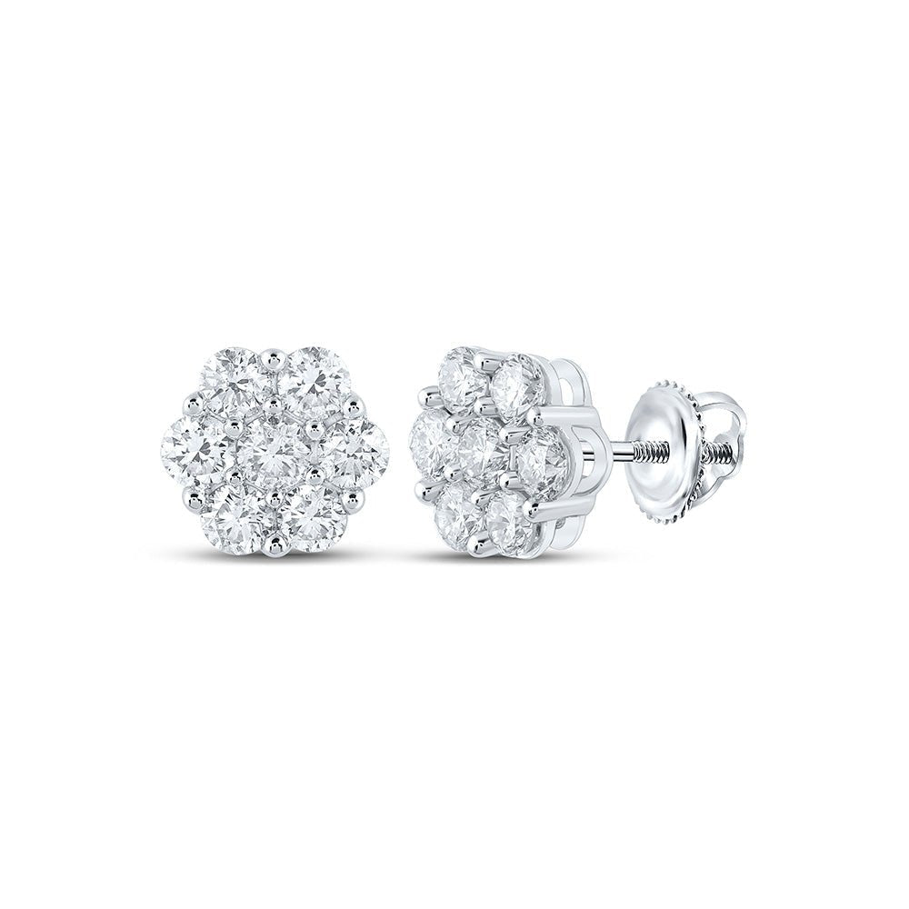 Enchanting Blooming Brilliance Diamond Earrings - Splendid Jewellery