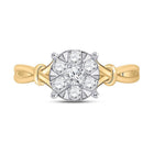 Enchanting Blossom Diamond Cluster Ring - Splendid Jewellery