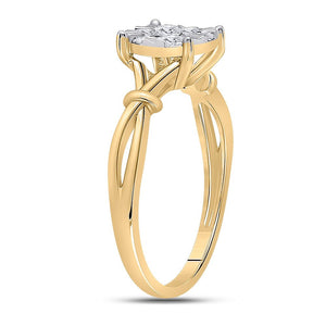 Enchanting Blossom Diamond Cluster Ring - Splendid Jewellery