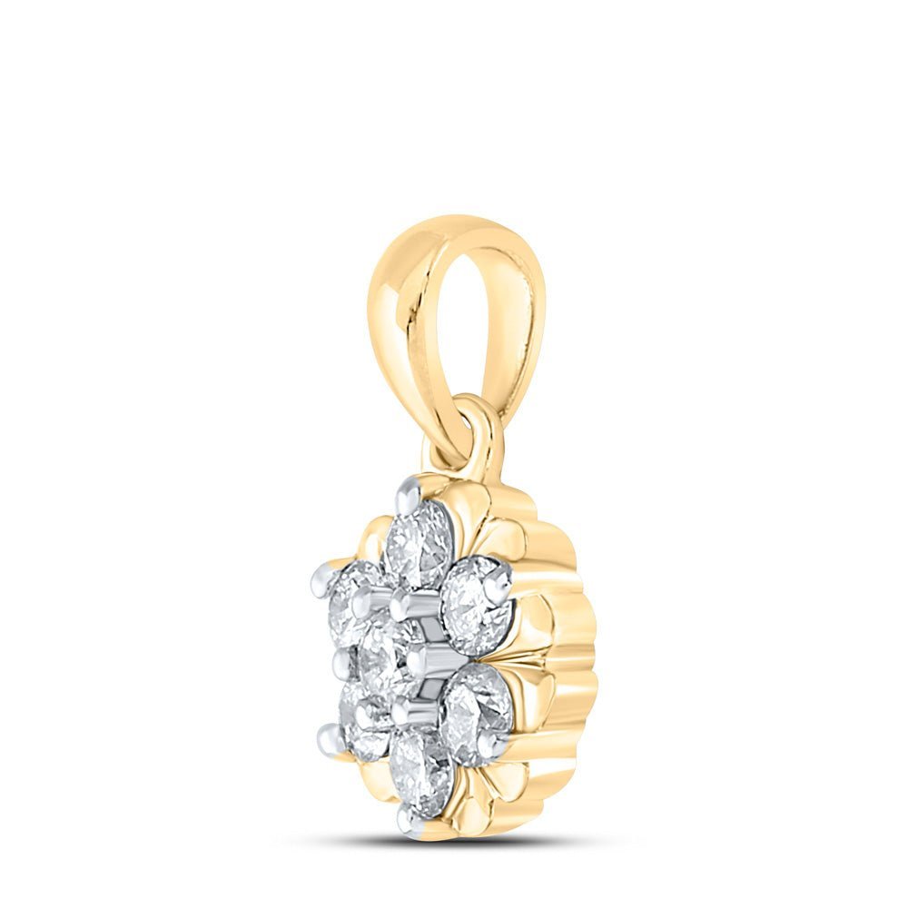 Enchanting Blossom Diamond Pendant - Splendid Jewellery