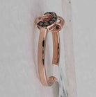 Enchanting Brown Diamond Infinity Heart Ring in 10kt Rose Gold - Splendid Jewellery