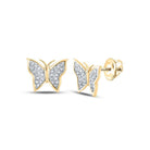Enchanting Butterflies Diamond Earrings - Splendid Jewellery
