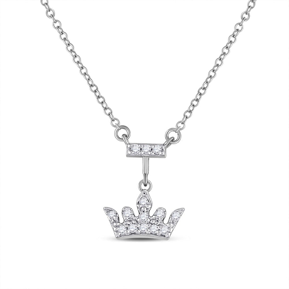 Enchanting Crown of Diamonds Necklace - Splendid Jewellery