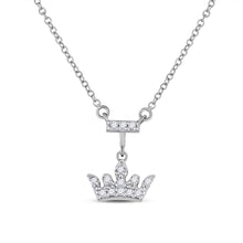 Load image into Gallery viewer, Enchanting Crown of Diamonds Necklace - Splendid Jewellery