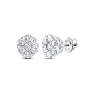 Enchanting Diamond Blossom Earrings - Splendid Jewellery