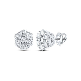 Enchanting Diamond Blossom Earrings - Splendid Jewellery