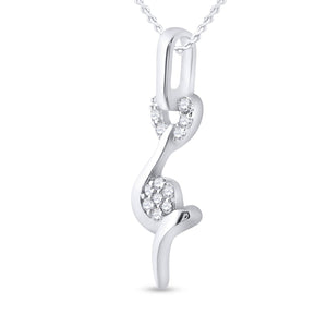 Enchanting Diamond Elegance Pendant - Splendid Jewellery