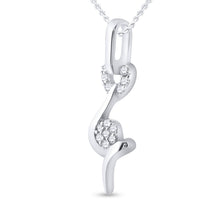 Load image into Gallery viewer, Enchanting Diamond Elegance Pendant - Splendid Jewellery