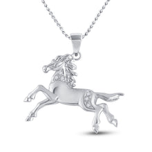 Load image into Gallery viewer, Enchanting Diamond Equestrian Pendant - Splendid Jewellery