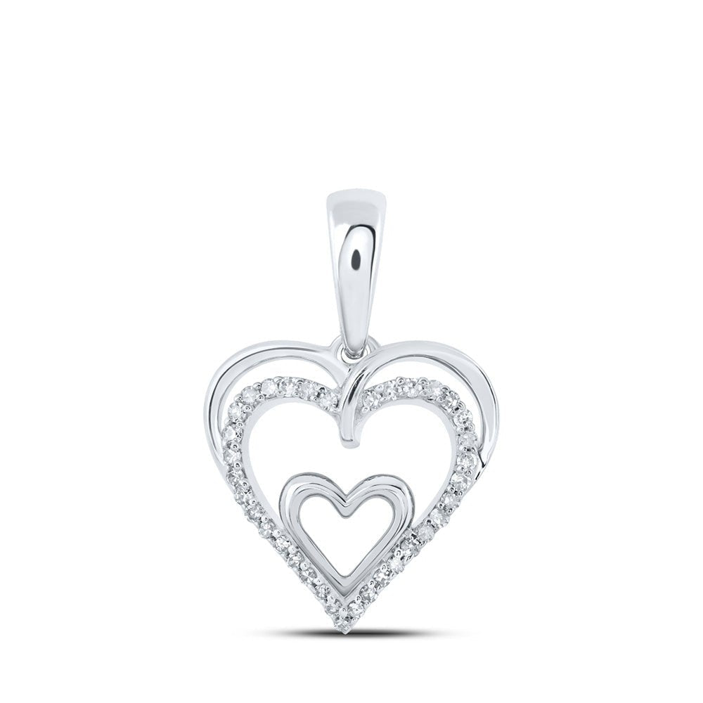 Enchanting Diamond Love Affair Pendant - Splendid Jewellery